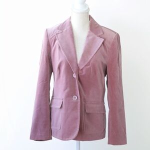 Vintage Velvet Mauve Jacket
